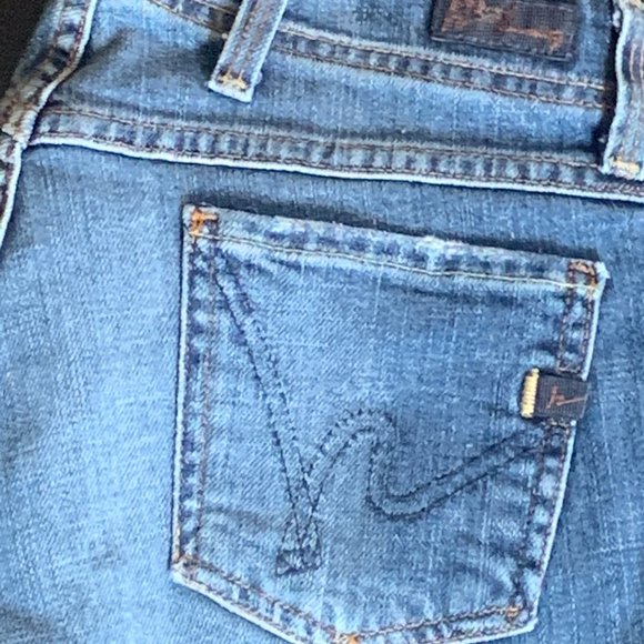 WOMENS - sz 24 CITIZENS OF HUMANITY Lex # 125 Exposed button fly slim bootcut - Picture 6 of 15